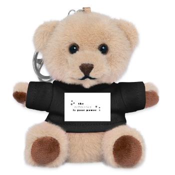 difference - Teddy Schlüsselanhänger - Schwarz - Vorne