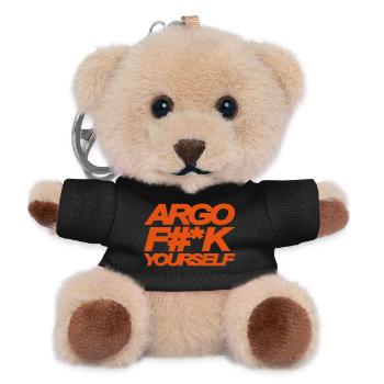 ARGO FICK DICH - Teddy Schlüsselanhänger - Schwarz - Vorne