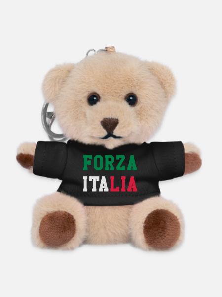 [ Forza Italia ] - Porte-clés ourson - noir
