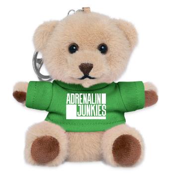 Adrenaline Junkies - Teddy Keyring - green - Front