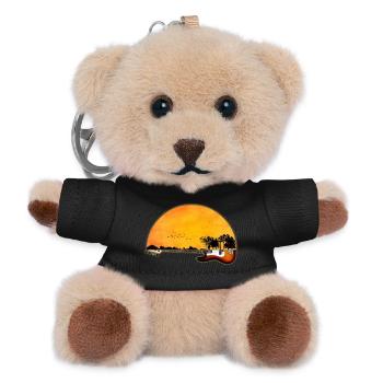 nature guitar - Teddy Keyring - black - Front