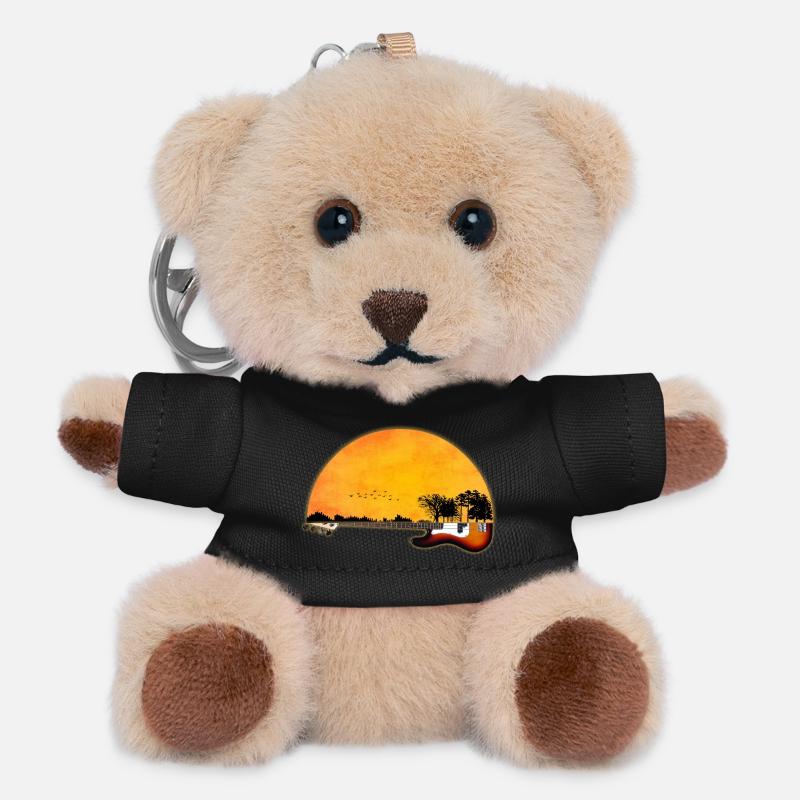 nature guitar - Teddy Keyring - black