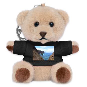 Madeira Portugal Poster - Teddy Schlüsselanhänger - Schwarz - Vorne
