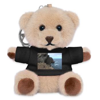 Madeira Portugal Poster - Teddy Schlüsselanhänger - Schwarz - Vorne