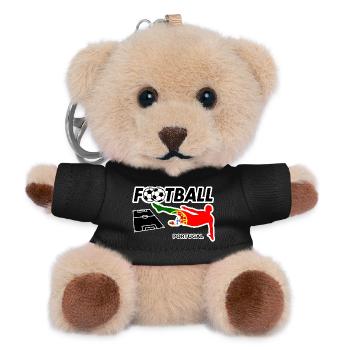 Football fever Portugal - Teddy Keyring - black - Front