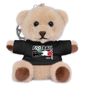 Football fever Italy - Teddy Keyring - black - Front