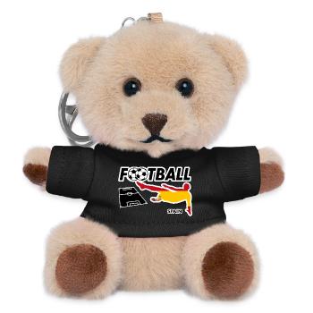 Football Fever Spain - Teddy Keyring - black - Front
