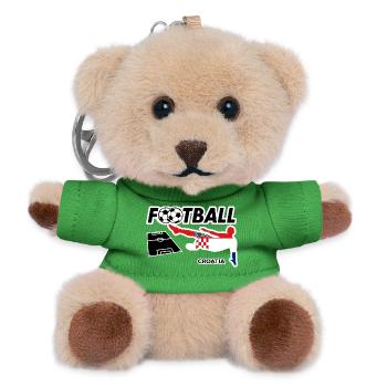 Football Fever Croatia - Teddy Keyring - green - Front