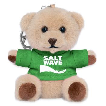 SALT WAVE - Teddy Keyring - green - Front