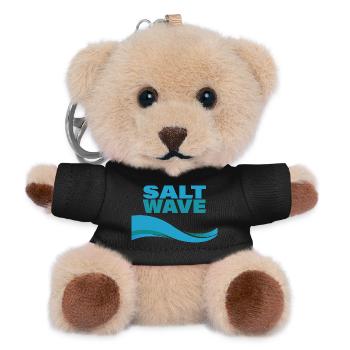 SALT WAVE - Teddy Schlüsselanhänger - Schwarz - Vorne