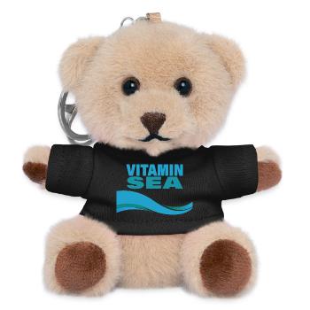 VITAMIN SEA - Teddy Schlüsselanhänger - Schwarz - Vorne