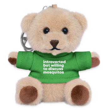Mosquito - Teddy Keyring - green - Front