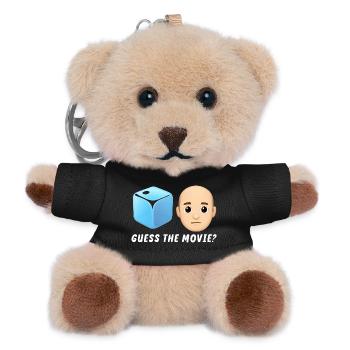 Movie Mystery Design - Teddy Keyring - black - Front