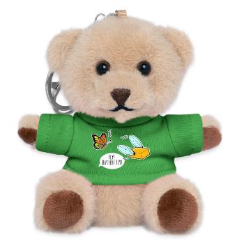 Flying Butter Butterfly Watches, Butterfly - Teddy Keyring - green - Front