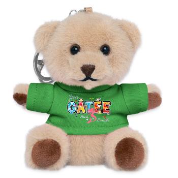 Ma Gatée, Expression marseillaise, valentines gift - Teddy Schlüsselanhänger - Grün - Vorne