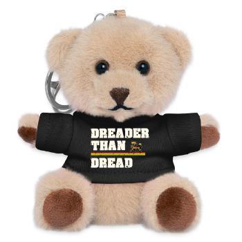 Dreader Than Dread - Teddy Schlüsselanhänger - Schwarz - Vorne