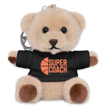 Super Coach humor sports coach basketball team - Teddy Keyring - black - Front