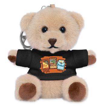 Rip Pull Protect Sammelkarten-Boosterpack-Öffnung - Teddy Schlüsselanhänger - Schwarz - Vorne