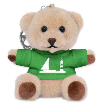 Sail - Teddy Keyring - green - Front