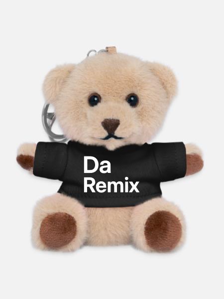 Da Remix (bavarois pour « Le Remix ») - Porte-clés ourson - noir