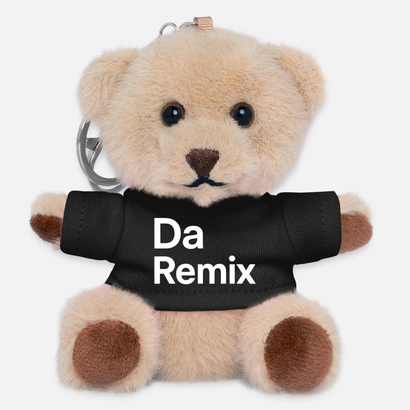 Da Remix (Bavarian for "The Remix") - Teddy Keyring - black
