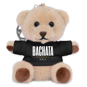 Bachata Energy Only | Premium design - Teddy Keyring - black - Front