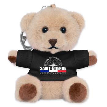Saint-Etienne - Teddy Schlüsselanhänger - Schwarz - Vorne