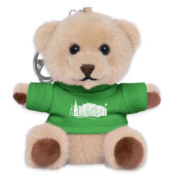 Ratingen Design - Teddy Schlüsselanhänger - Grün - Vorne