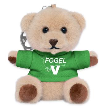 Fogel V - Teddy Schlüsselanhänger - Grün - Vorne