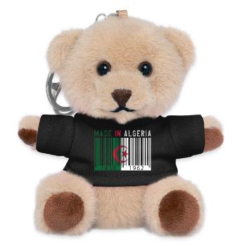 Algeria Vintage Gift MADE IN ALGERIA - Teddy Keyring - black - Front