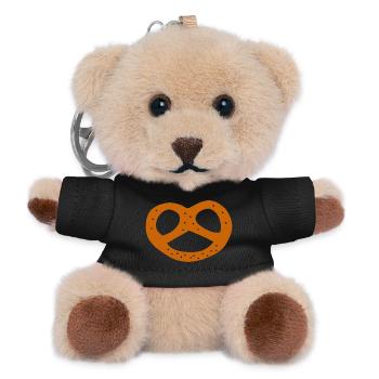 Pretzel Bakery Gift Baker - Teddy Keyring - black - Front