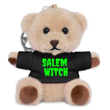 SalemWitch Halloween Design - Teddy Keyring - black - Front