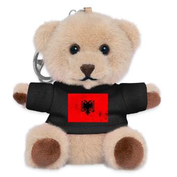 Flag of Argentina – Symbol of Pride and Freedom - Teddy Keyring - black - Front