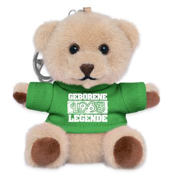 1963 - Teddy Schlüsselanhänger - Grün - Vorne