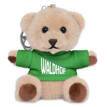 Waldhof - Porte-clés ourson - vert - Devant