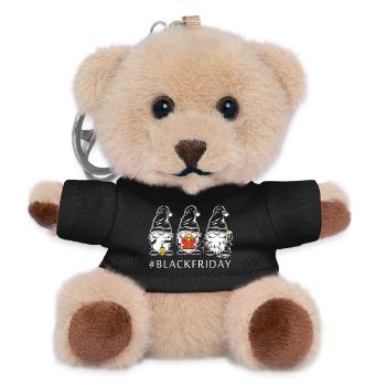 Virée shopping du Black Friday - Porte-clés ourson - noir - Devant