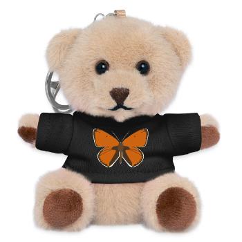 Papillons : Le Grand Papillon de Feu - Porte-clés ourson - noir - Devant