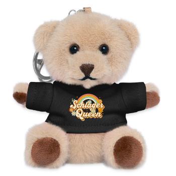 Schlager Queen 70s Party - Teddy Keyring - black - Front