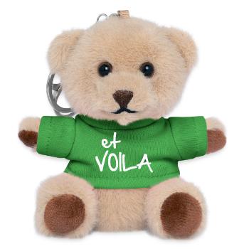 ET VOILA - Teddy Schlüsselanhänger - Grün - Vorne