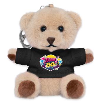 Born in the 80s Neon - Teddy Keyring - black - Front