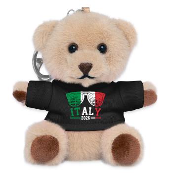 Italy 2026 Rome Colosseum Sunglasses - Teddy Keyring - black - Front