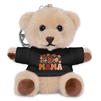 Mama - Porte-clés ourson - noir - Devant