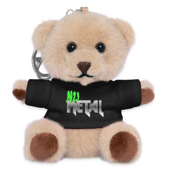 Nu Metal Green Fan Edition - Teddy Schlüsselanhänger - Schwarz - Vorne