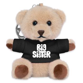 Big Sister - Teddy Schlüsselanhänger - Schwarz - Vorne