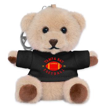 Tampa Bay Football Emblem 75 - Teddy Schlüsselanhänger - Schwarz - Vorne