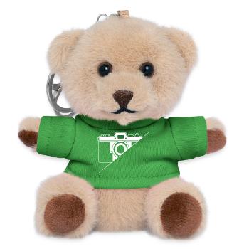 Kamermann Retro Camera Design for Photographers - Teddy Keyring - green - Front