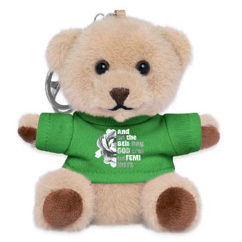 And on the 8th day God created Feminists - Teddy Keyring - green - Front