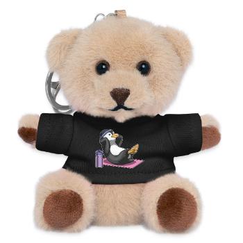 Penguin Abdomen Training Bodybuilding - Porte-clés ourson - noir - Devant