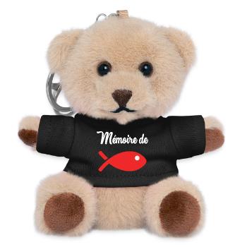 FISH. MEMORY. HUMOR. SARDINE. APRIL FOOL - Teddy Keyring - black - Front
