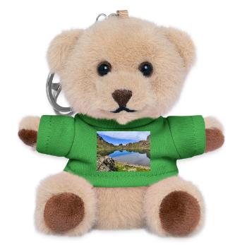 Robert Lake - Teddy Keyring - green - Front